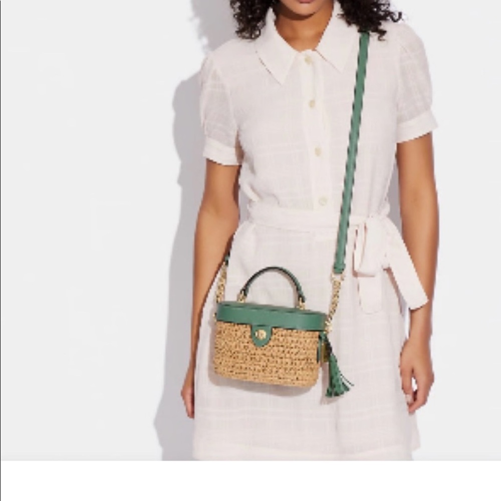 Coach Kay Crossbody Purse (new) washed green - Picture 2 of 12